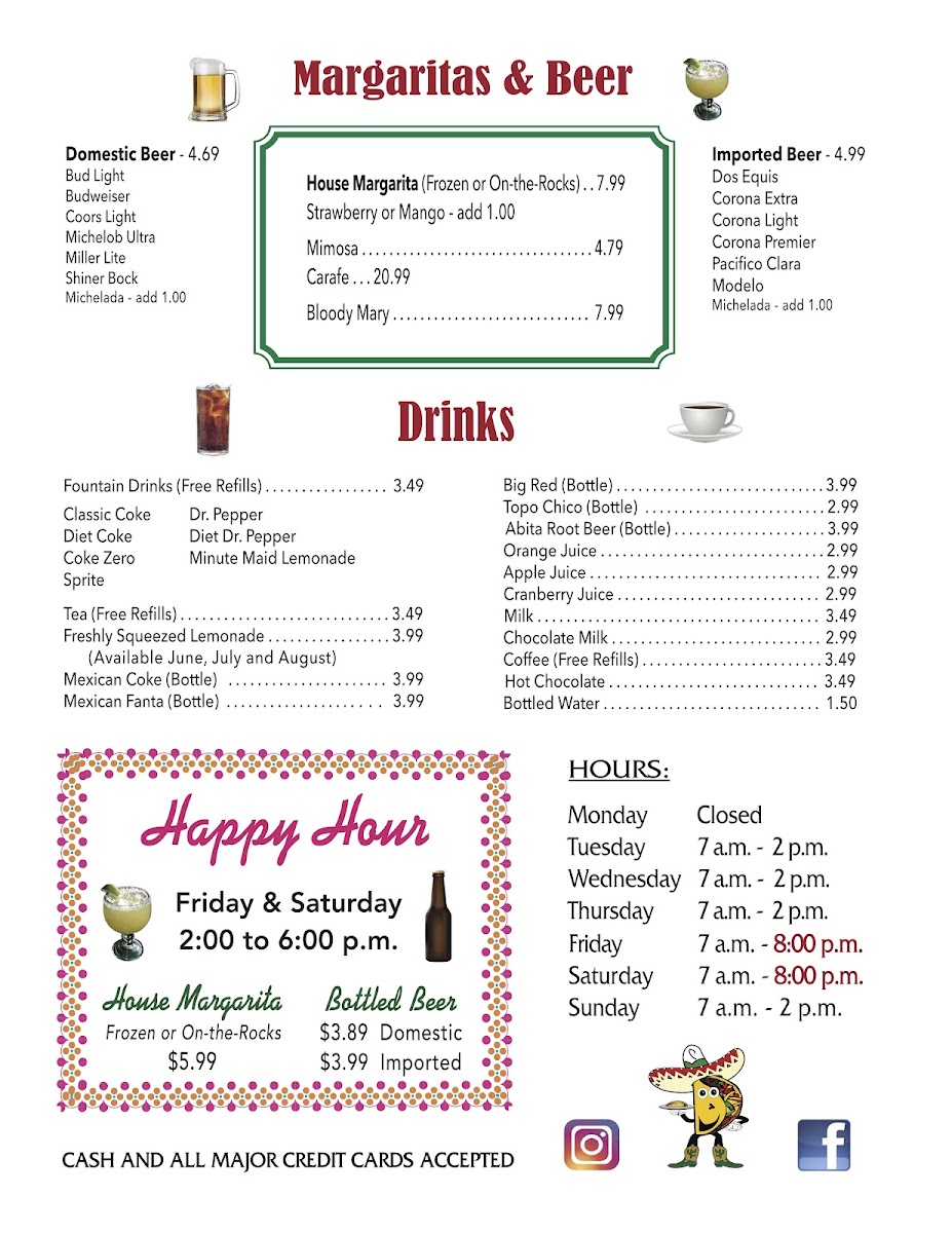 Menu - Bob's Taco Station photo 3